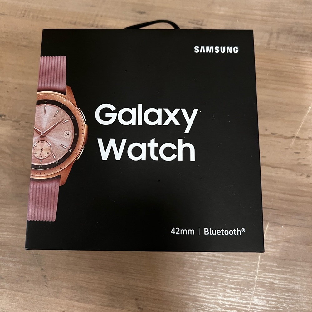 Galaxy watch rose gold